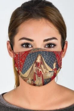 The Lady & The Unicorn - Eco Washable Face Mask