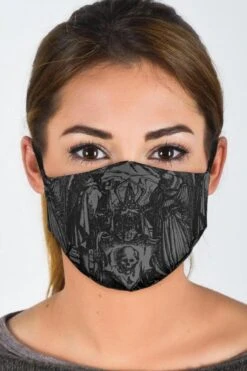 Holbein Dance Of Death- Washable Face Mask
