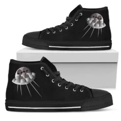 Alien Arrival, Men's Hi Tops, FREE Shipping -Vintage Veil Clothing Store ALIENFIRSTDATE a3c565f1 0a84 4bcb 903b 292e503079a2