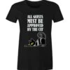 Must Be Approved By The Cat Tee -Vintage Veil Clothing Store APPROVED BY CAT mock