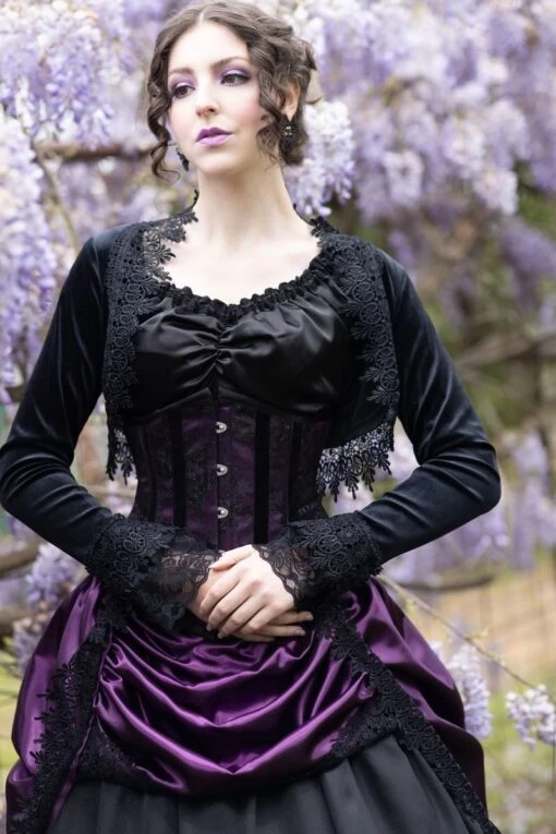 Amethyst & Lace Pandora Under Bust Corset - Image 3