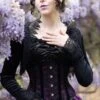 Amethyst Corset Bustle Gown Set -Vintage Veil Clothing Store AleseWatsonFlorenciaamethystcorsetbustlegownsetub3