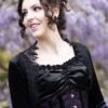 Majestica Black Velvet Bolero Shrug -Vintage Veil Clothing Store AleseWatsonFlorenciaamethystcorsetbustlegownsetub4 7a953a8a f65d 4cf3 b82d 8a9248bff11a