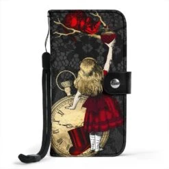 Alice In Wonderland Phone Wallet