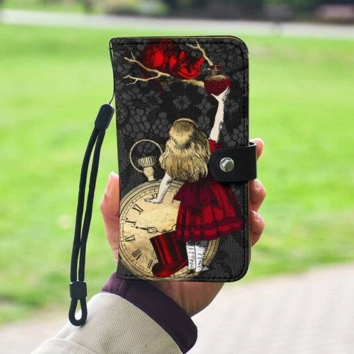 Alice In Wonderland Phone Wallet - Image 5