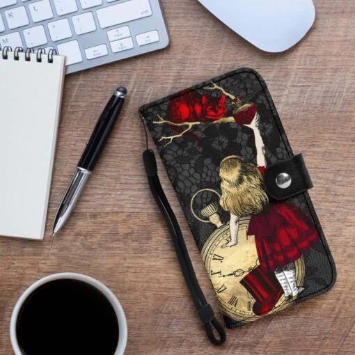 Alice In Wonderland Phone Wallet - Image 3