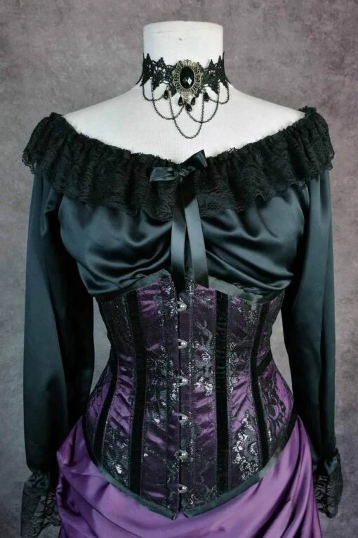 Victorian Under Corset Chemise, Long Sleeved