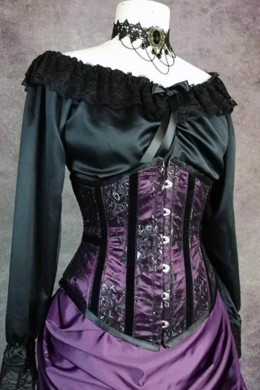 Victorian Under Corset Chemise, Long Sleeved - Image 2