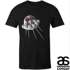Alien First Date - Men's AS Colour, Staple Crew Tee -Vintage Veil Clothing Store AlienFirstDateMen st shirt