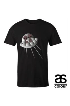 Alien First Date - Men's AS Colour, Staple Crew Tee -Vintage Veil Clothing Store Alienfirstdate