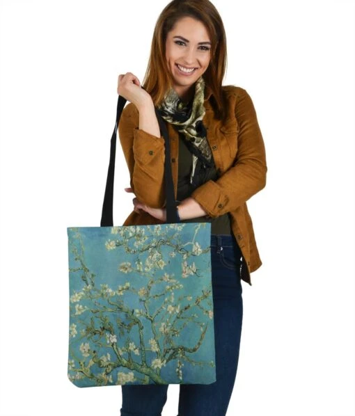 Almond Blossoms - Shopping Tote Bag - Image 4