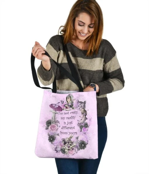 Alice In Wonderland Quote - Tote Bag - Image 7