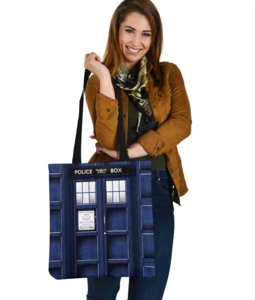 Tardis Dr Who - Shopping Tote Bag - Image 6
