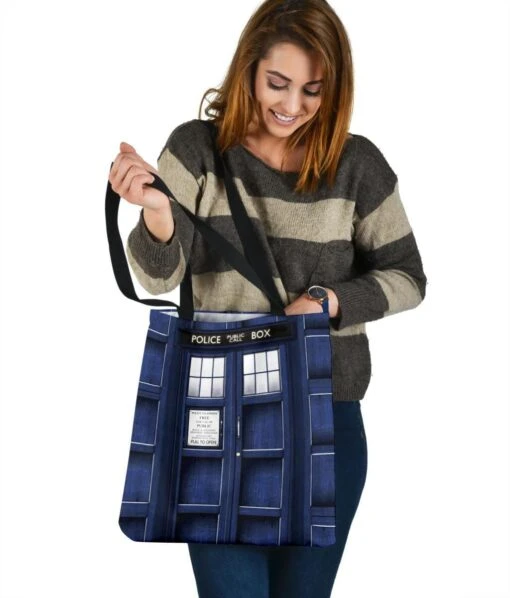 Tardis Dr Who - Shopping Tote Bag - Image 2