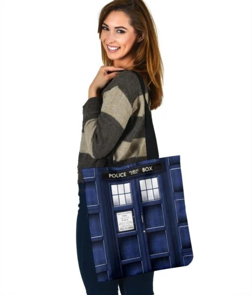 Tardis Dr Who - Shopping Tote Bag - Image 5