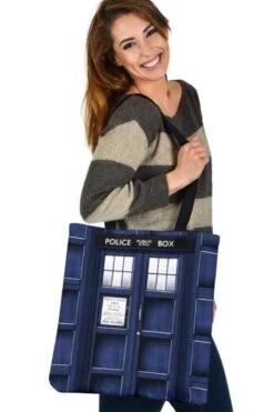 Tardis Dr Who - Shopping Tote Bag
