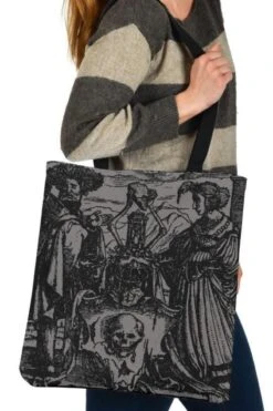 Holbein Dance Of Death - Tote Bag