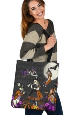 Every Day Is Halloween Gothic Alice In Wonderland - Shopping Bag