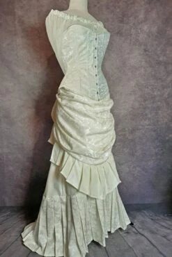 Ivory Victorian Wedding Dress