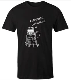 Vintage Veil Clothing Store -Vintage Veil Clothing Store DALEK CAFFIENEATE MENS BLACK