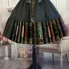 Dark Academia Librarian Dreams Mid Length Skirt