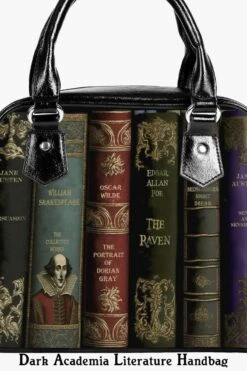 Dark Academia Classic Literature Handbag
