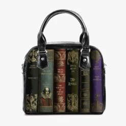 Dark Academia Classic Literature Handbag -Vintage Veil Clothing Store DarkAcademiaLiteratureHandbag2
