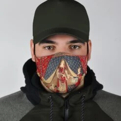 The Lady & The Unicorn - Eco Washable Face Mask -Vintage Veil Clothing Store FM21