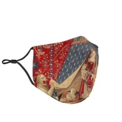 The Lady & The Unicorn - Eco Washable Face Mask -Vintage Veil Clothing Store FM24