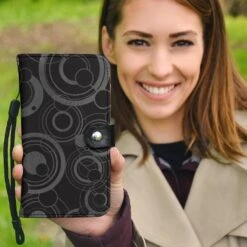 Gallifreyan Phone Wallet -Vintage Veil Clothing Store GALLIFREYANPHONEWALLET.3