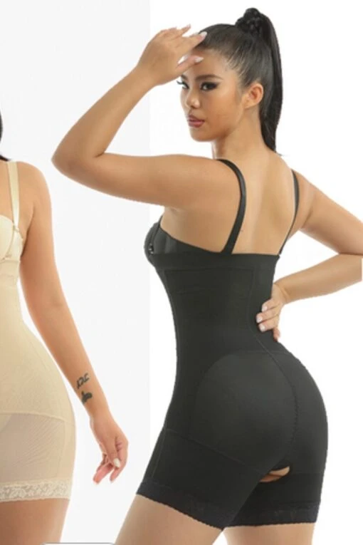Compression Shape Wear Upper Thigh To Under Bust Shaper - Image 4
