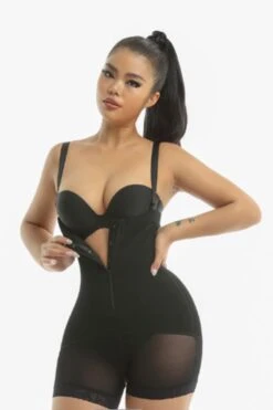 Compression Shape Wear Upper Thigh To Under Bust Shaper