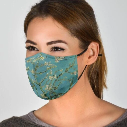Almond Blossoms - Eco Washable Face Mask - Image 2