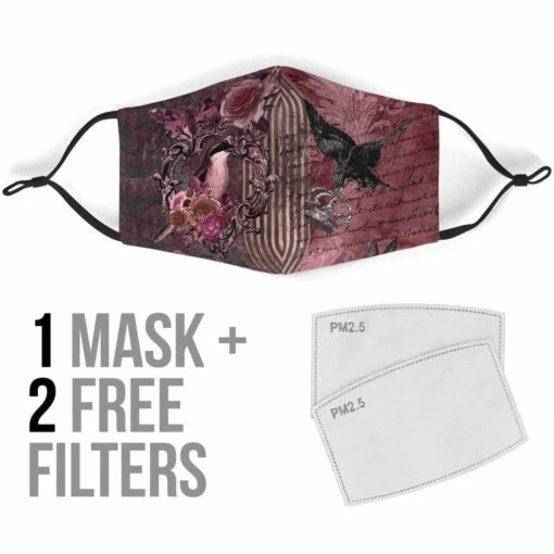 Gothic Memento - Eco Washable Face Mask - Image 3