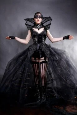 Dark Fairy Tale Corset Gown, Size XS-S