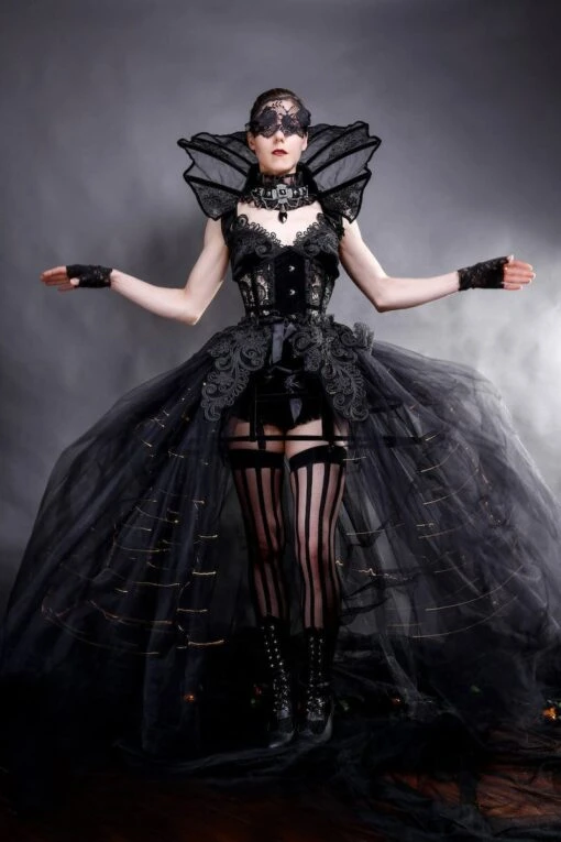 Dark Fairy Tale Corset Gown, Size XS-S