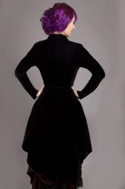 Long Black Rose Bolero, SOLD OUT -Vintage Veil Clothing Store MG 9254 copy