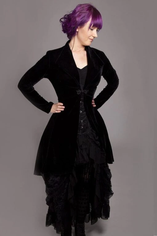 Long Black Rose Bolero, SOLD OUT - Image 5