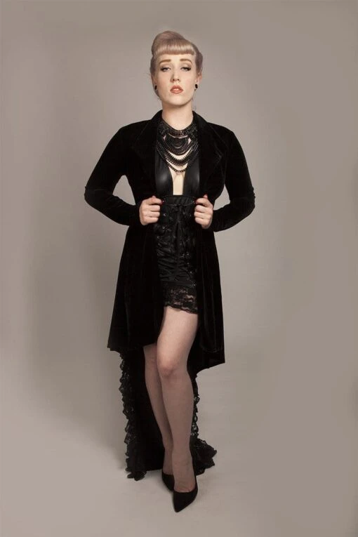 Long Black Rose Bolero, SOLD OUT - Image 6