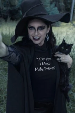 Make Potions! Gildan 6400 Unisex T-shirt -Vintage Veil Clothing Store MakePotions800x12004