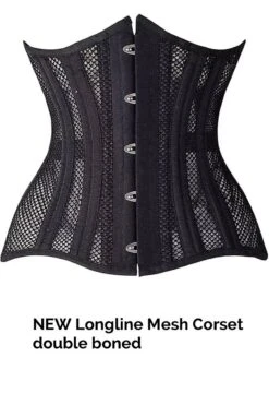 Longline Waist Control Mesh Under Bust Corset