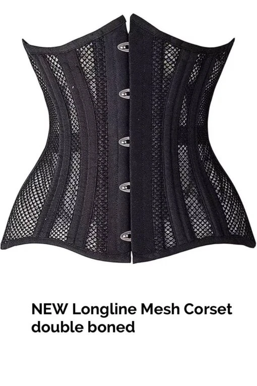 Longline Waist Control Mesh Under Bust Corset