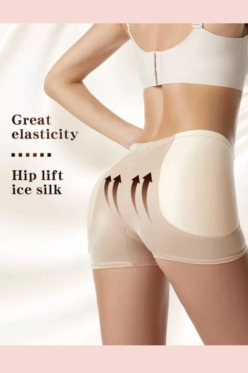 Hip & Booty Enhancing & Stomach Control Shorts, Black - Image 5