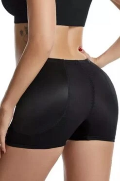 Hip & Booty Enhancing & Stomach Control Shorts, Black