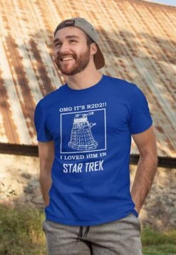 Blue Confused Sci-fi Meme Tee