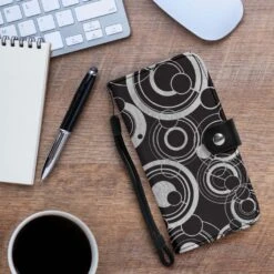 Gallifreyan Phone Wallet -Vintage Veil Clothing Store PWGA2GALLIFREYANPHONEWALLET5