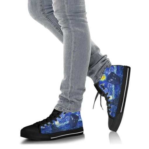 Van Gogh & The Doctor, Women's High Top Sneakers, FREE Shipping - Image 5