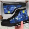 Van Gogh & The Doctor, Women's High Top Sneakers, FREE Shipping -Vintage Veil Clothing Store REG51VanGoghandthedoctorhitopsneakerstarrynight4 52fbf4e6 ad15 41e1 aaff 251b5b6a40e0