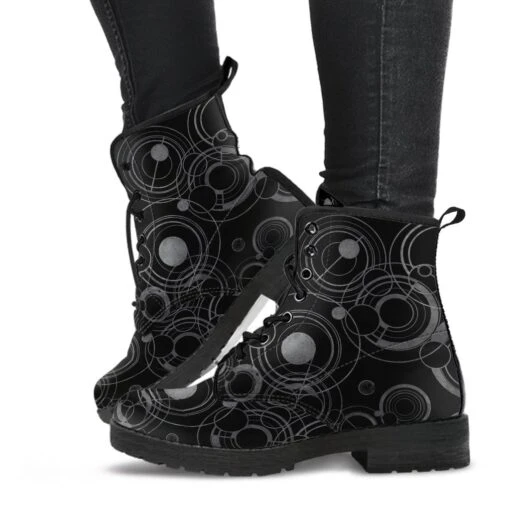 Gallifreyan Vegan Women's Boots, FREE Shipping - Image 7