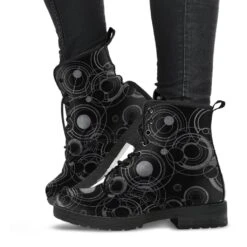 Men's Gallifreyan Vegan Boots, FREE Shipping -Vintage Veil Clothing Store REG571 9b454534 9611 449d b804 4c4a381fe5a5